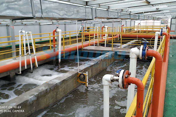 外蒙古国 全国第一个污水处理厂 海普欧运营出水